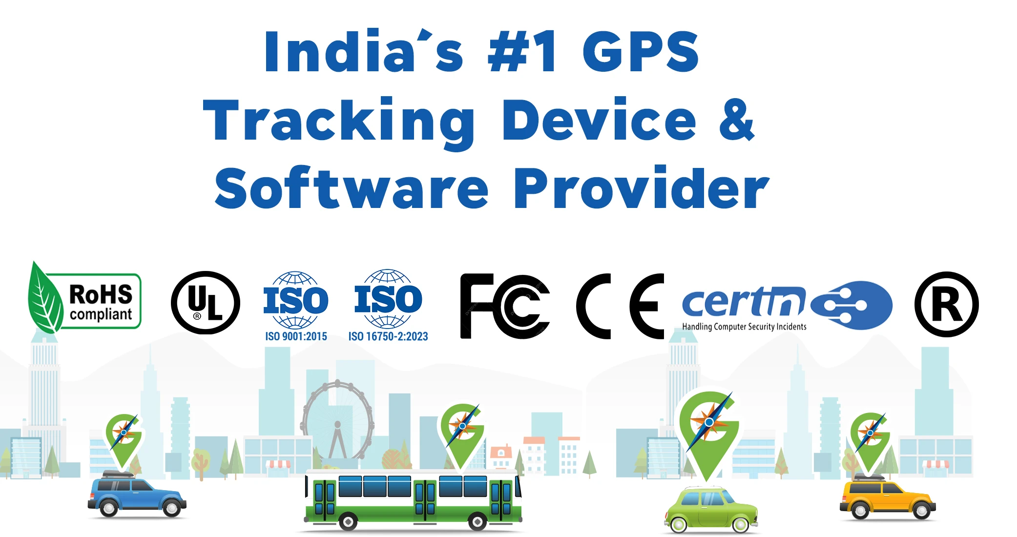 AIS-140 hardware + AI logistics & IIoT platform with industry certifications