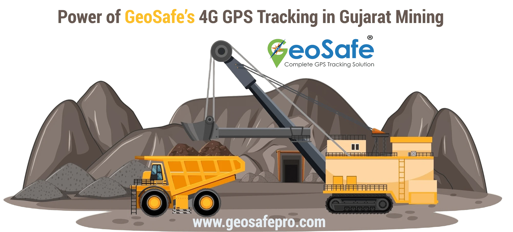 4G GPS for Gujarat Mining Vehicle 