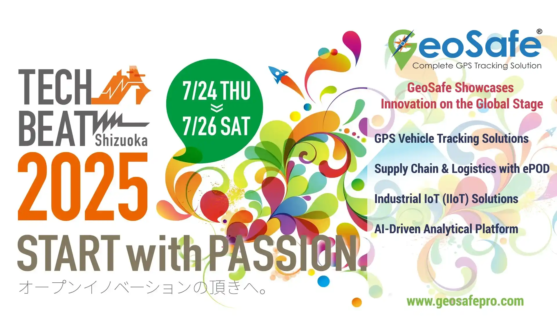 GeoSafe at TECH BEAT SHIZUOKA 2025