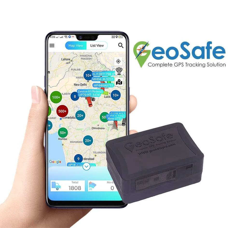 Wireless GPS Tracker with 5000mAh Battery and Strong Magnet